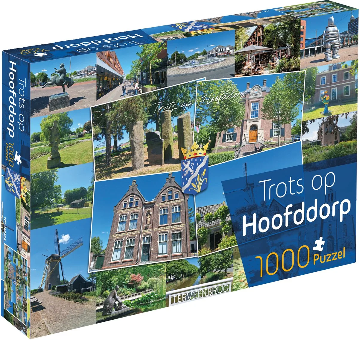 Trots op Hoofddorp (1000) de Tucker's Fun Factory, édition Multicolore – boîte
