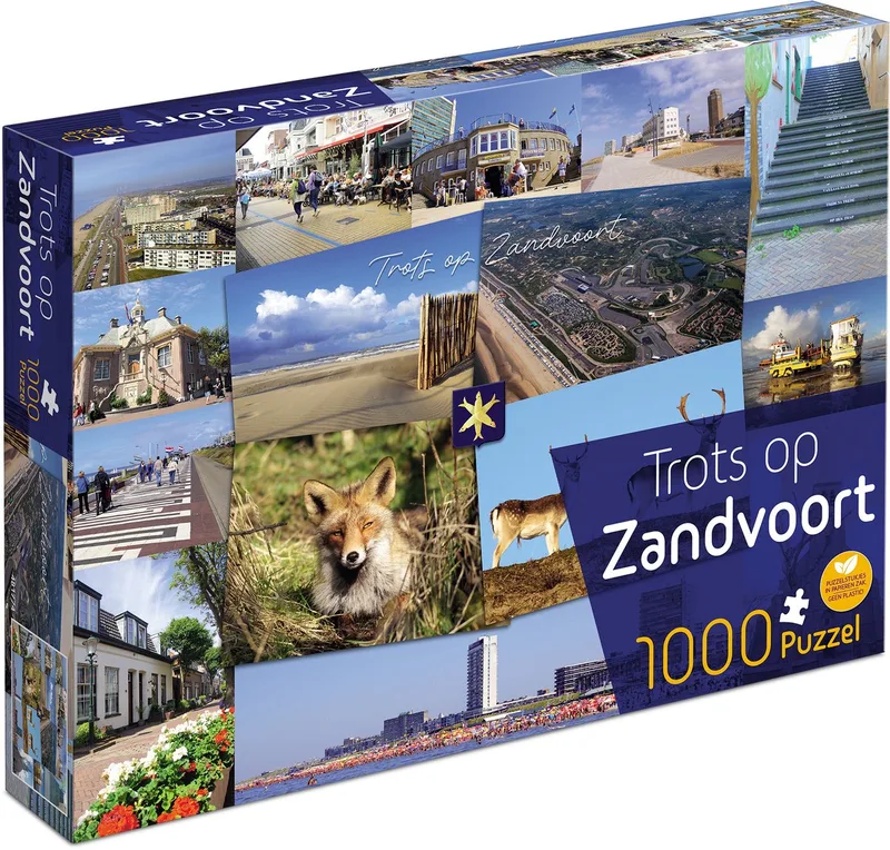 Trots op Zandvoort (1000) van Tucker's Fun Factory, editie Meerkleurig – doos