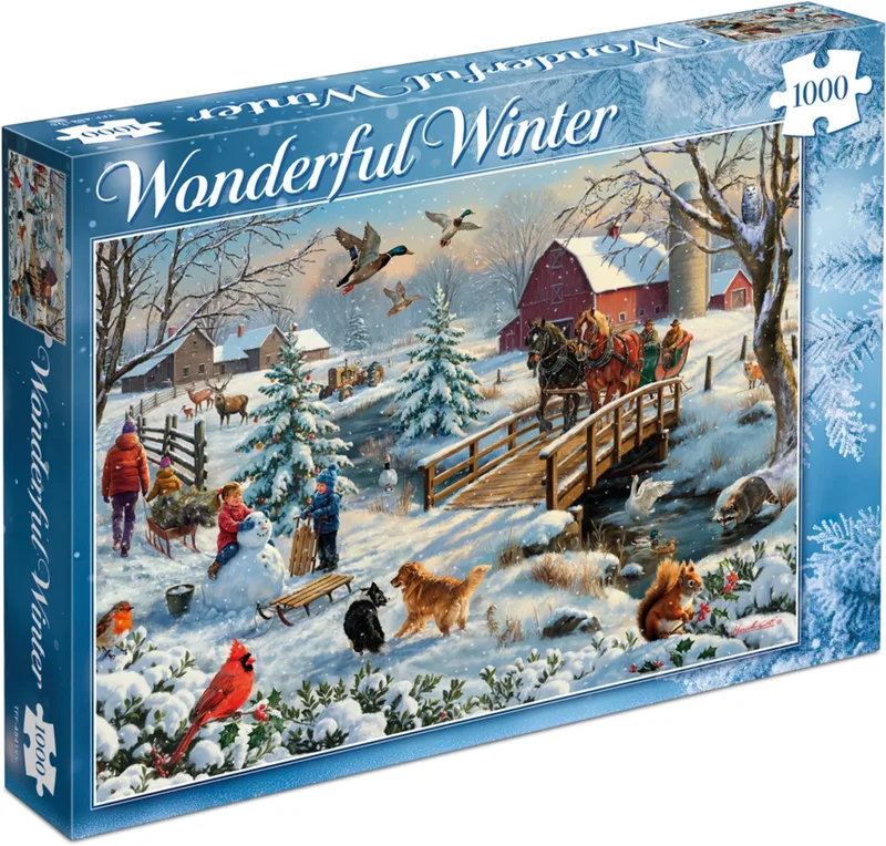 Wonderful Winter (1000). from Tucker's Fun Factory, Multicolour edition – box