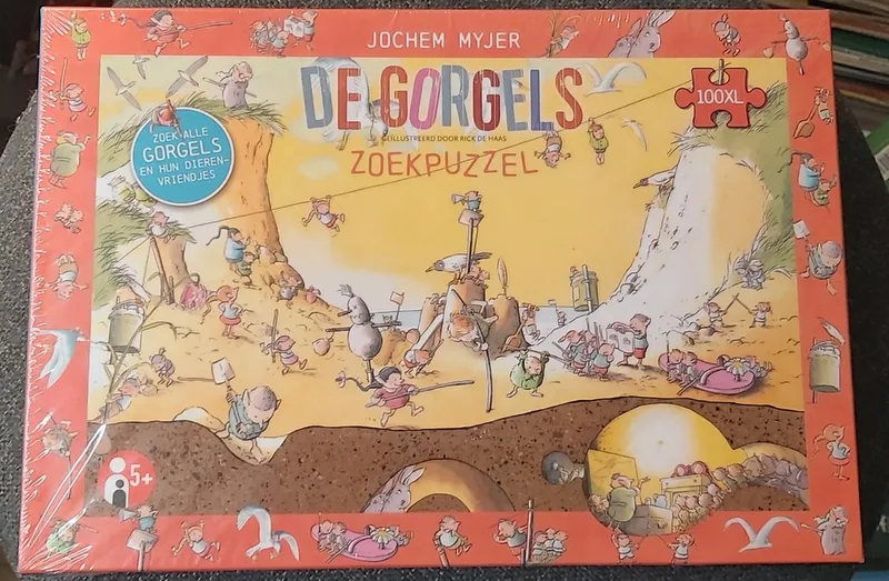 Zoekpuzzel de Gorgels 100 xl stukjes from Tucker's Fun Factory, Multicolour edition – box