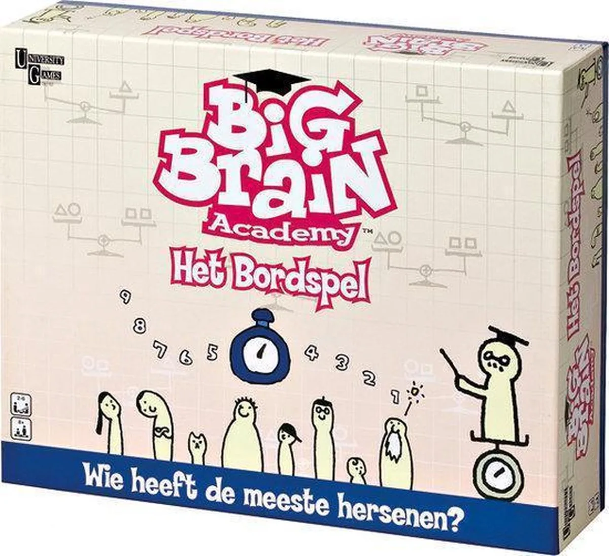 Big Brain Academy Bordspel van University Games – doos