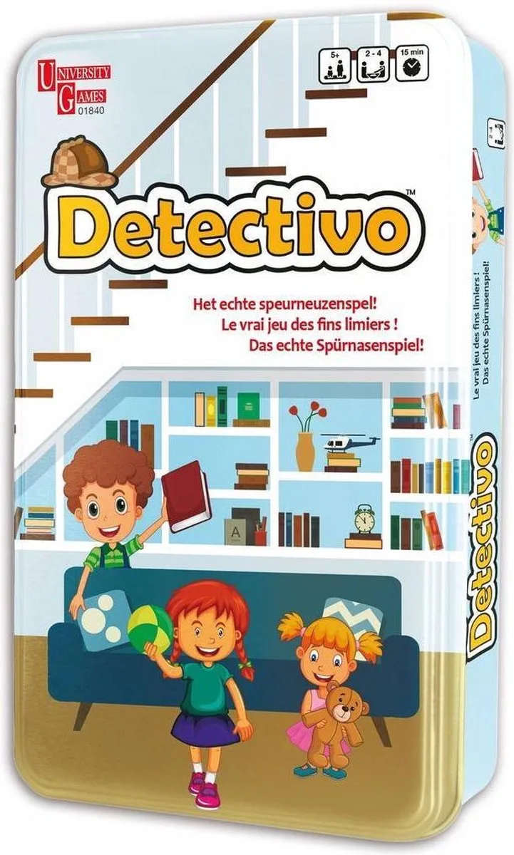 Detectivo fra University Games – æske