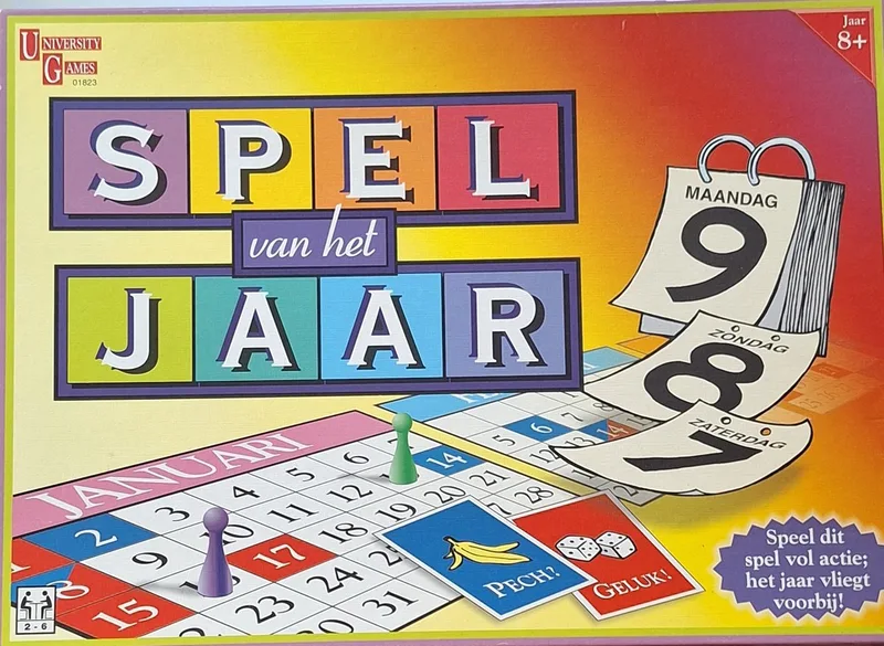 Jeu de l'année - jeu/gezelschapsspel - édition Francais from University Games – box