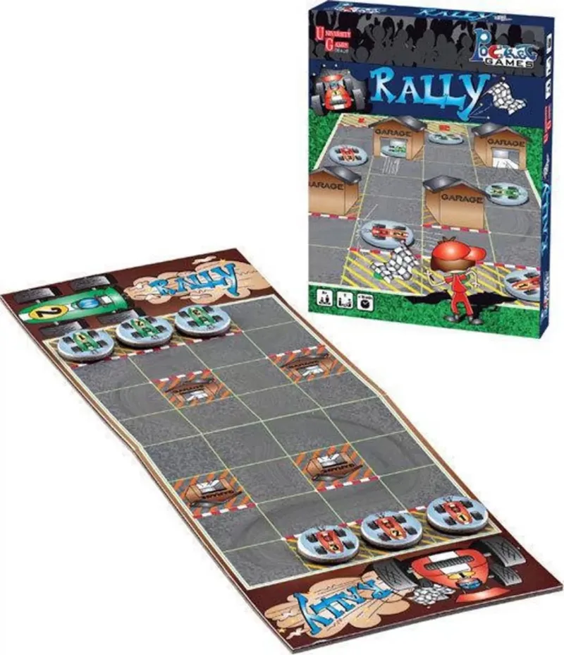 Pocket Game: Rally de University Games – boîte