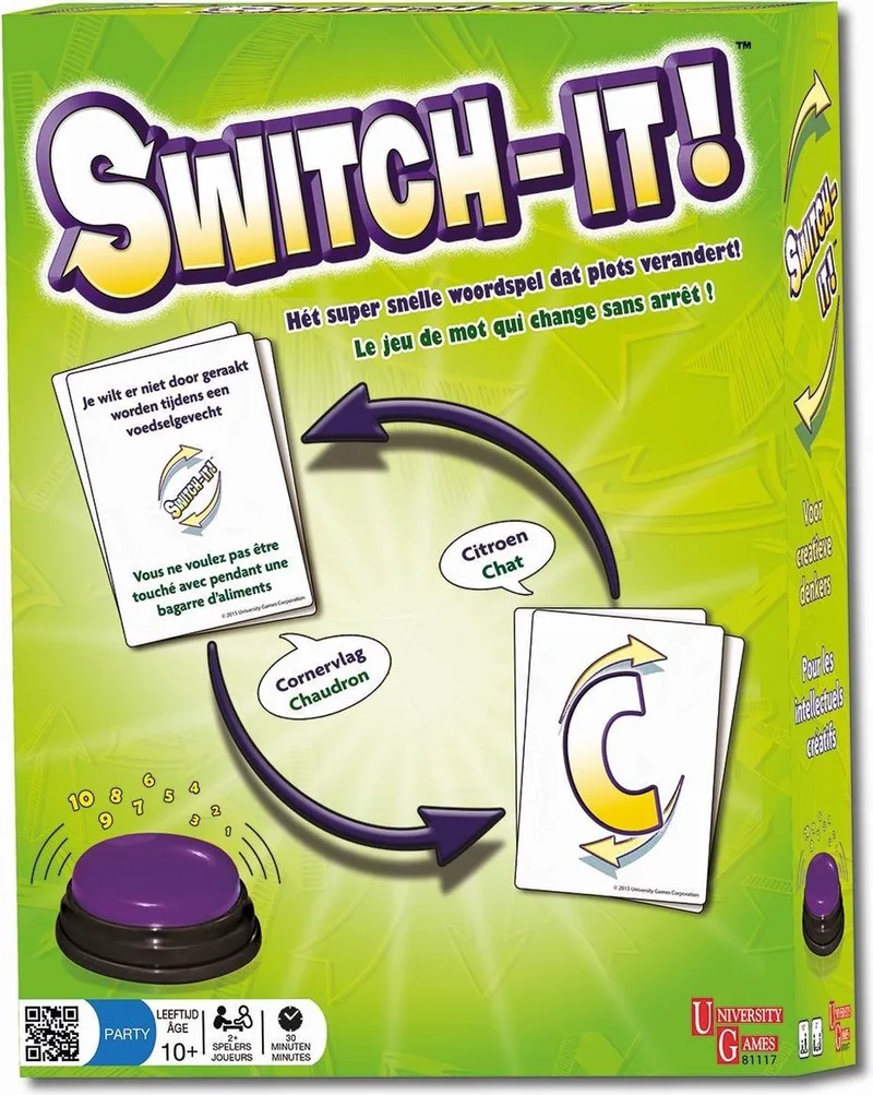 Switch-it! from University Games – box