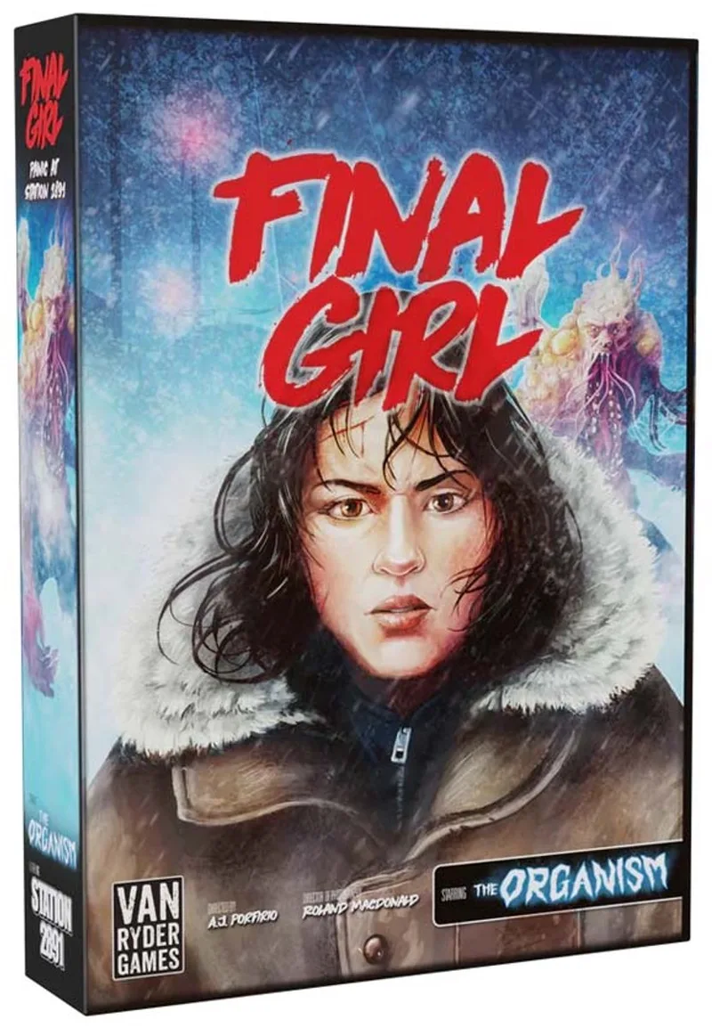 Final Girl: Panic at Station 2891 - Bordspel uitbreiding - Solo Horror - Engels von Van Ryder Games – Schachtel