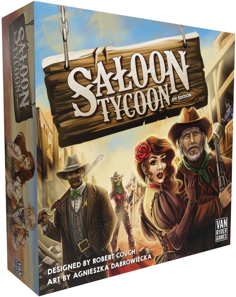 Saloon tycoon 2nd Edition von Van Ryder Games – Schachtel