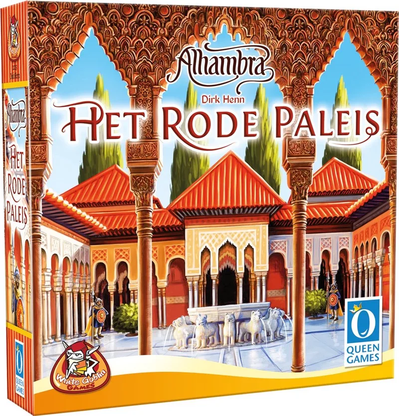 Alhambra: Het Rode Paleis - Bordspel from White Goblin Games – box