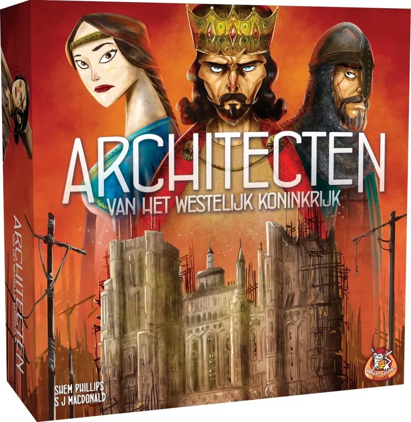 Architecten van het Westelijk Koninkrijk - expertspel - 1 tot 5 spelers - 90 minuten - Vanaf 12 jaar de White Goblin Games – boîte