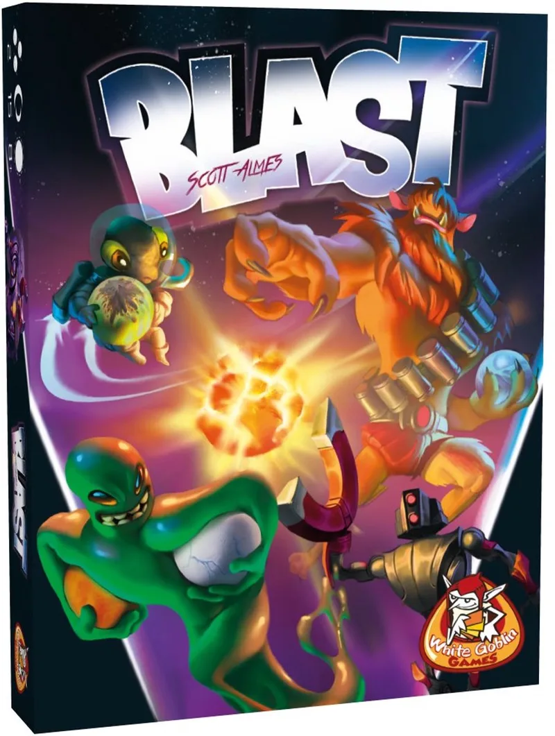 Blast - Kaartspel - 2 spelers - Slagenspel - Snel spel - Leuk cadeautje fra White Goblin Games – æske