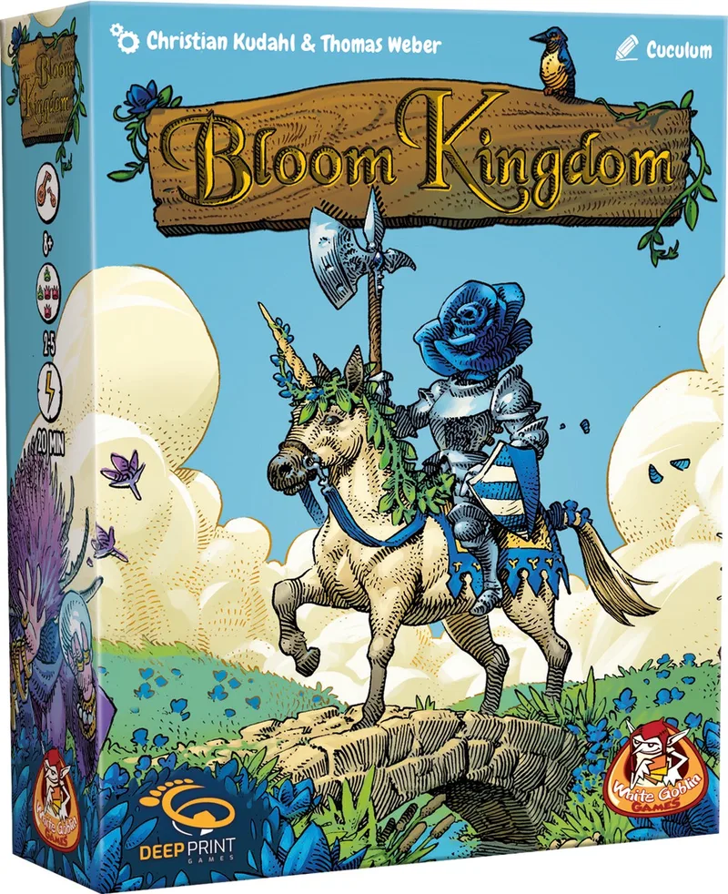 Bloom Kingdoms 8+. från White Goblin Games, utgåva Meerkleurig – kartong