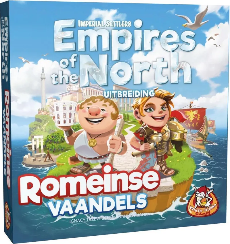Bordspel Empires Of The North Uitbreiding fra White Goblin Games – æske