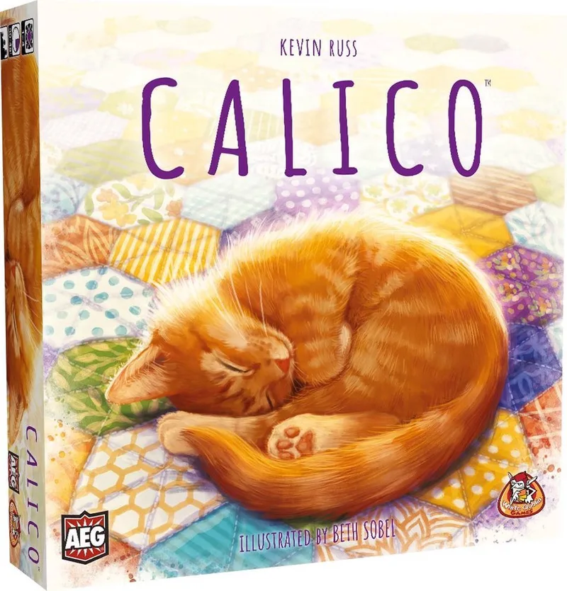 Calico - familiespel - 1 tot 4 spelers - 45 minuten - Vanaf 10 jaar von White Goblin Games – Schachtel