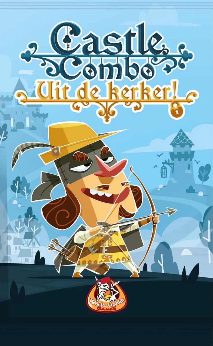 Castle Combo - Uit de Kerker! - Uitbreiding från White Goblin Games, utgåva Meerkleurig – kartong