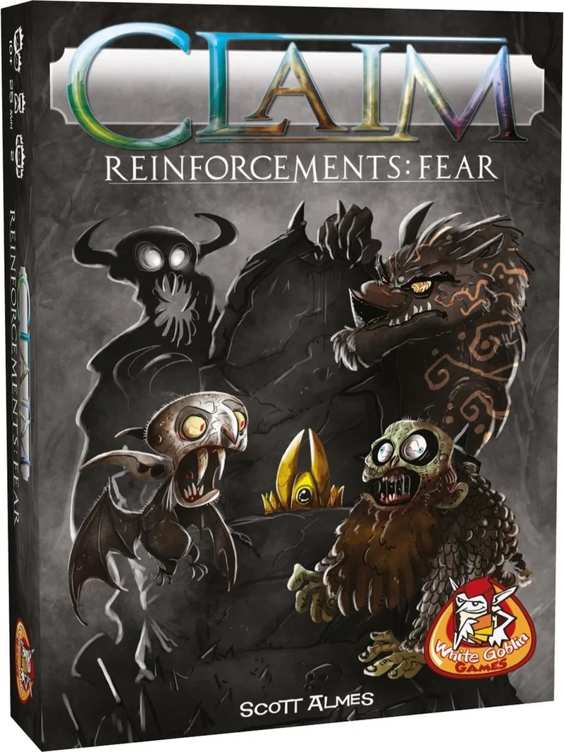 Claim Reinforcements: Fear - Kaartspel - 2 spelers - Tactisch kaartspel - Vanaf 10 jaar - Kaartspel met unieke facties from White Goblin Games – box