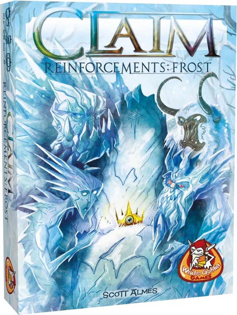 Claim Reinforcements: Frost - Kaartspel - 2 spelers - Tactisch kaartspel - Vanaf 10 jaar - Kaartspel met unieke facties från White Goblin Games – kartong