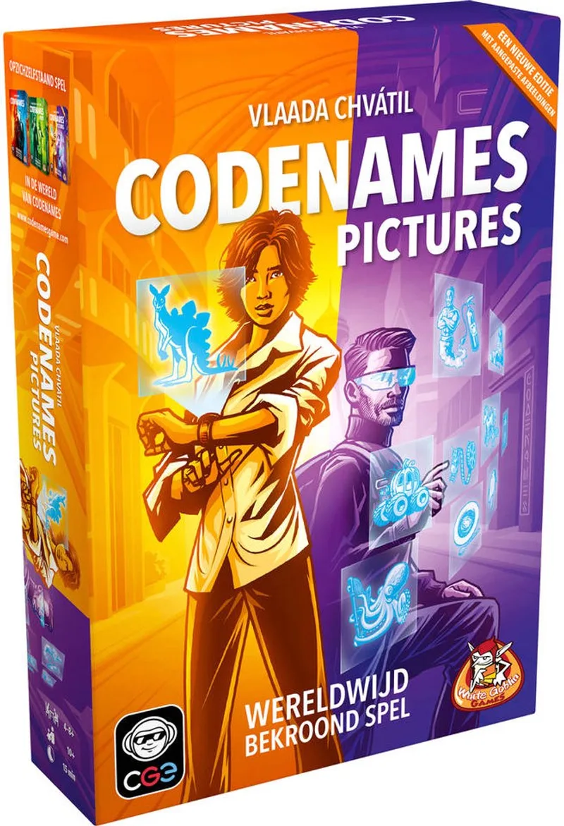 Codenames Pictures - Gezelschapsspel från White Goblin Games – kartong