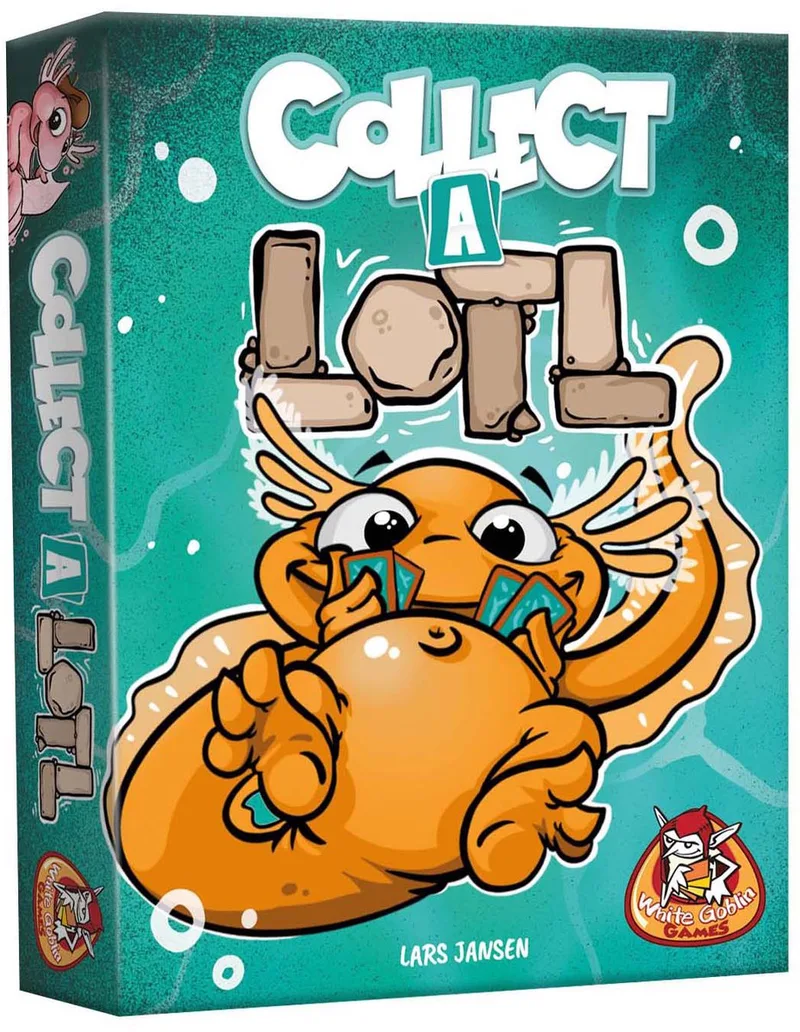 Collect a Lotl - Kaartspel - 2 tot 4 spelers - Acolotl spel voor de hele familie - Vanaf 8 jaar de White Goblin Games – boîte
