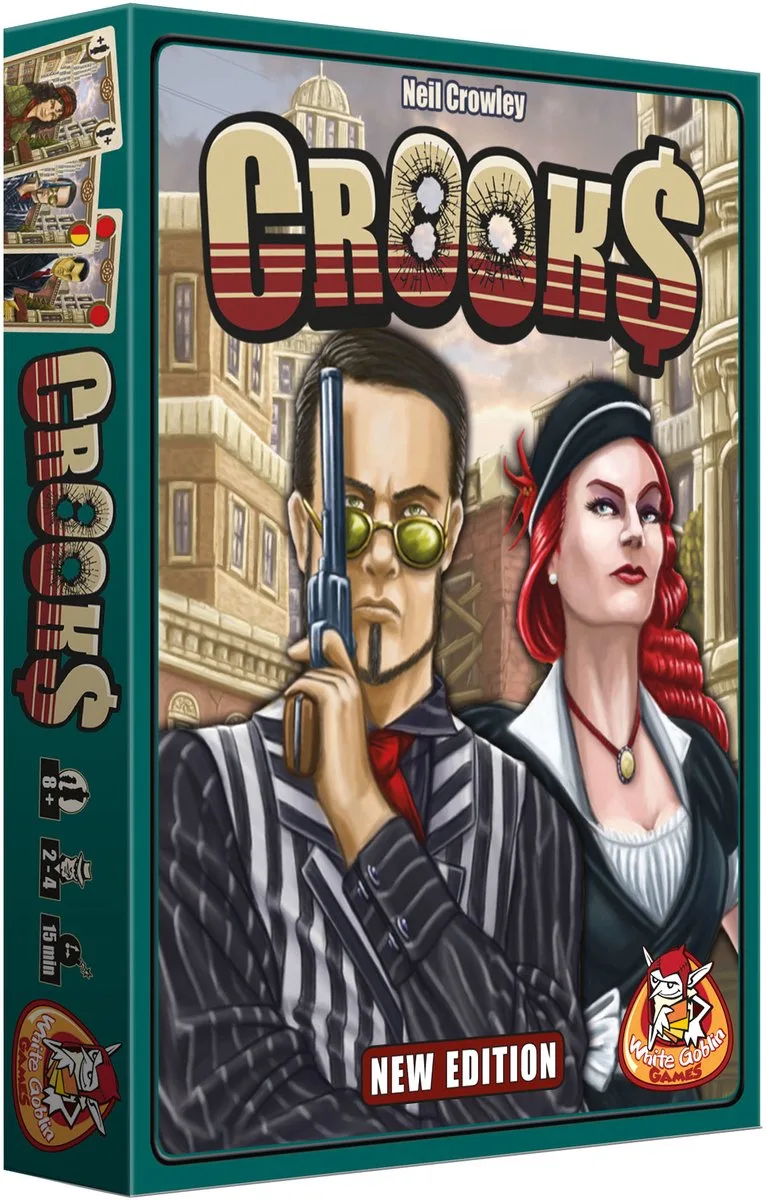 Crooks - Gezelschapsspel van White Goblin Games – doos