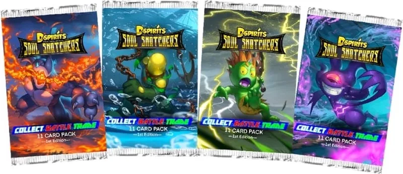 D-SPIRITS Soul Snatchers booster - Kaartspel från White Goblin Games – kartong