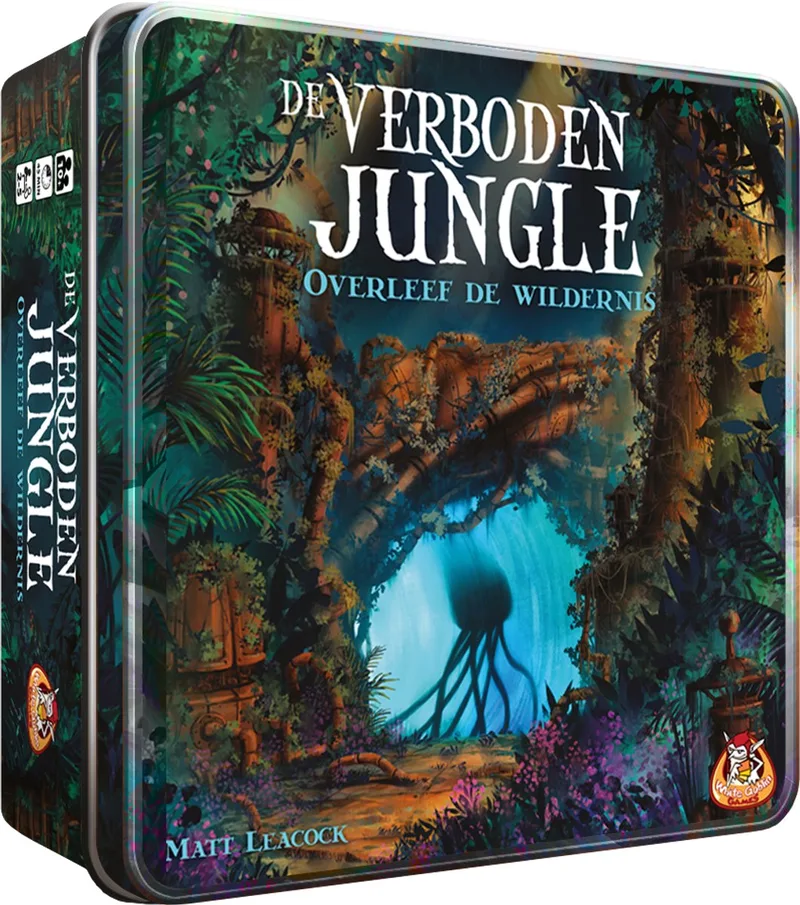 De verboden jungle - familiespel - 2 tot 5 spelers - 45 minuten - Vanaf 10 jaar fra White Goblin Games – æske
