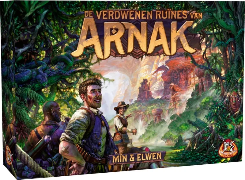 De Verdwenen Ruïnes Van Arnak - Bordspel from White Goblin Games – box