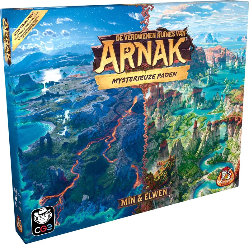 De Verdwenen Ruïnes van Arnak: Mysterieuze Paden från White Goblin Games – kartong