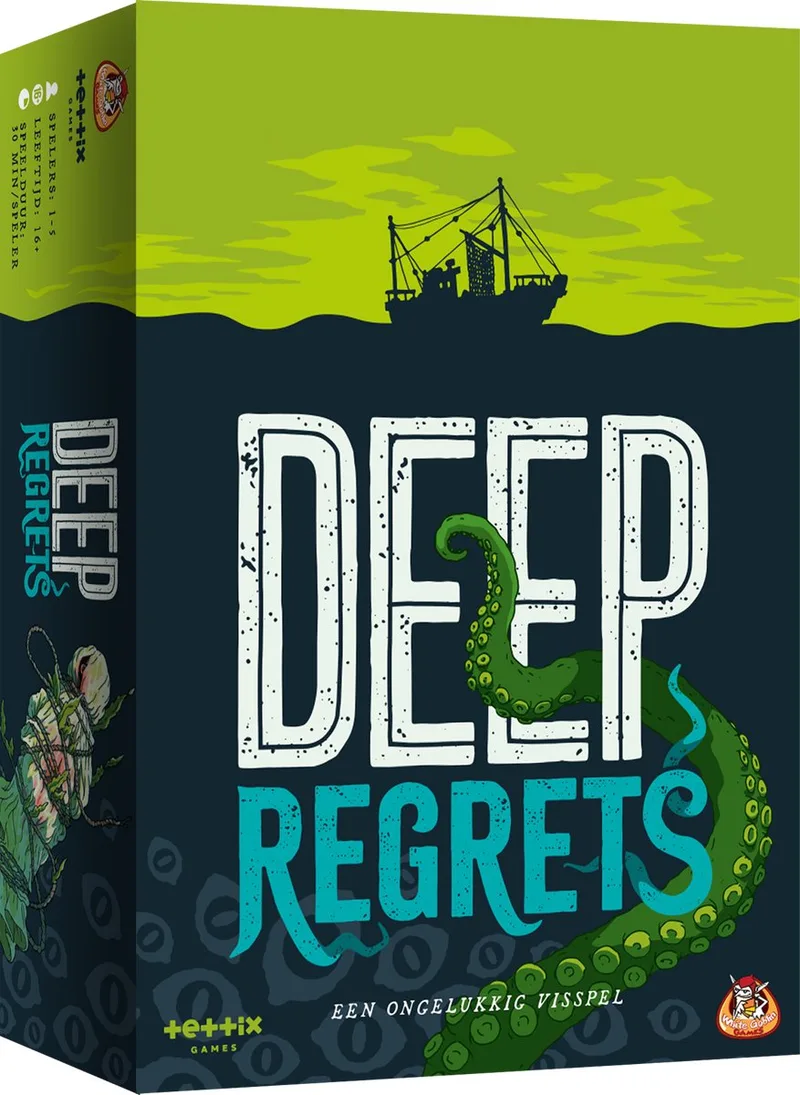 Deep Regrets - Horror Visspel från White Goblin Games – kartong