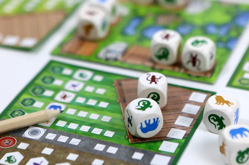 Dobbelspel Zooloretto (nl) 14-delig fra White Goblin Games – æske