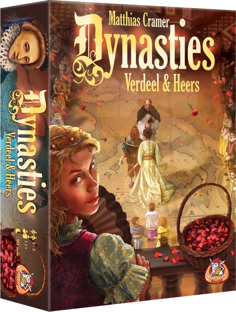 Dynasties - Gezelschapsspel voor 3-5 spelers - 12+ jaar from White Goblin Games – box