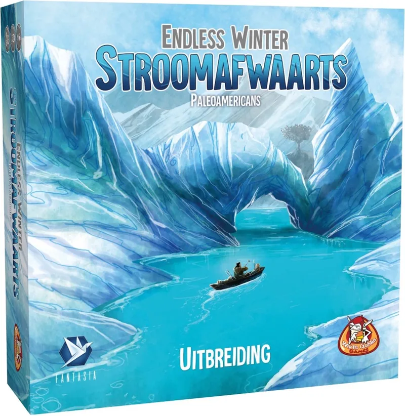 Endless Winter: Stroomafwaarts - expertspel - 1 tot 4 spelers - 50 minuten - Vanaf 12 jaar fra White Goblin Games – æske