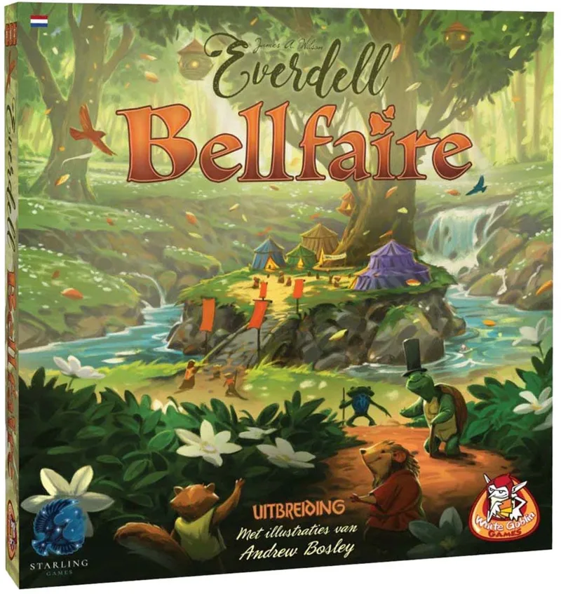 Everdell: Bellfaire - familiespel - 1 tot 6 spelers - 90 minuten - Vanaf 10 jaar från White Goblin Games – kartong