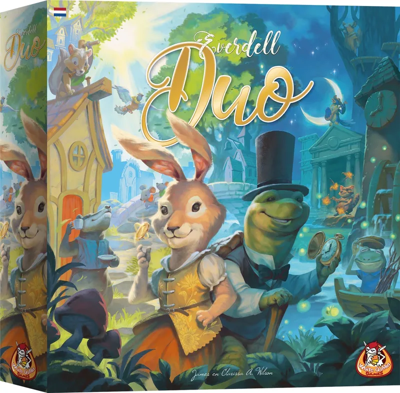 Everdell Duo - familiespel - 1 tot 2 spelers - 30 minuten - Vanaf 10 jaar från White Goblin Games – kartong
