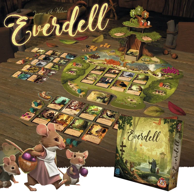 Everdell - familiespel - 1 tot 4 spelers - 60 minuten - Vanaf 10 jaar from White Goblin Games – box