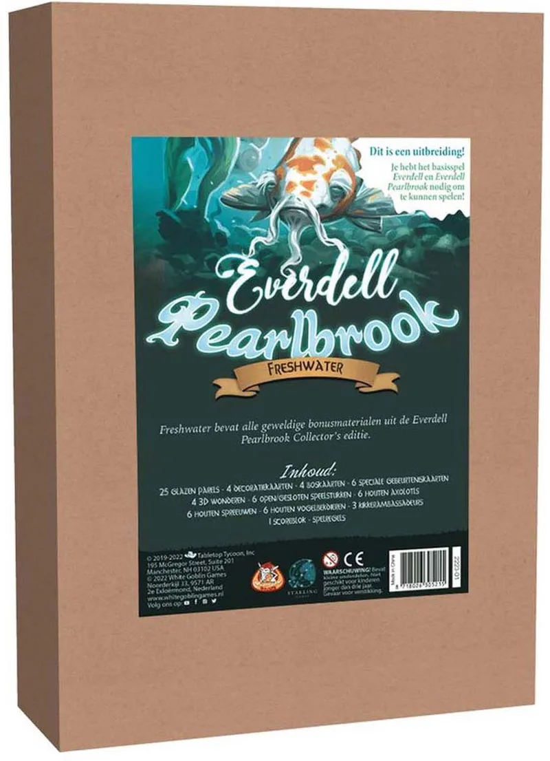 Everdell: Freshwater - familiespel - 1 tot 4 spelers - 40 minuten - Vanaf 10 jaar from White Goblin Games – box