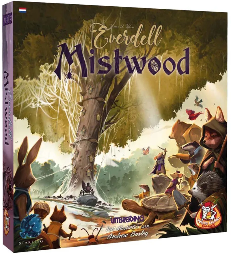 Everdell: Mistwood - familiespel - 1 tot 4 spelers - 40 minuten - Vanaf 10 jaar fra White Goblin Games – æske