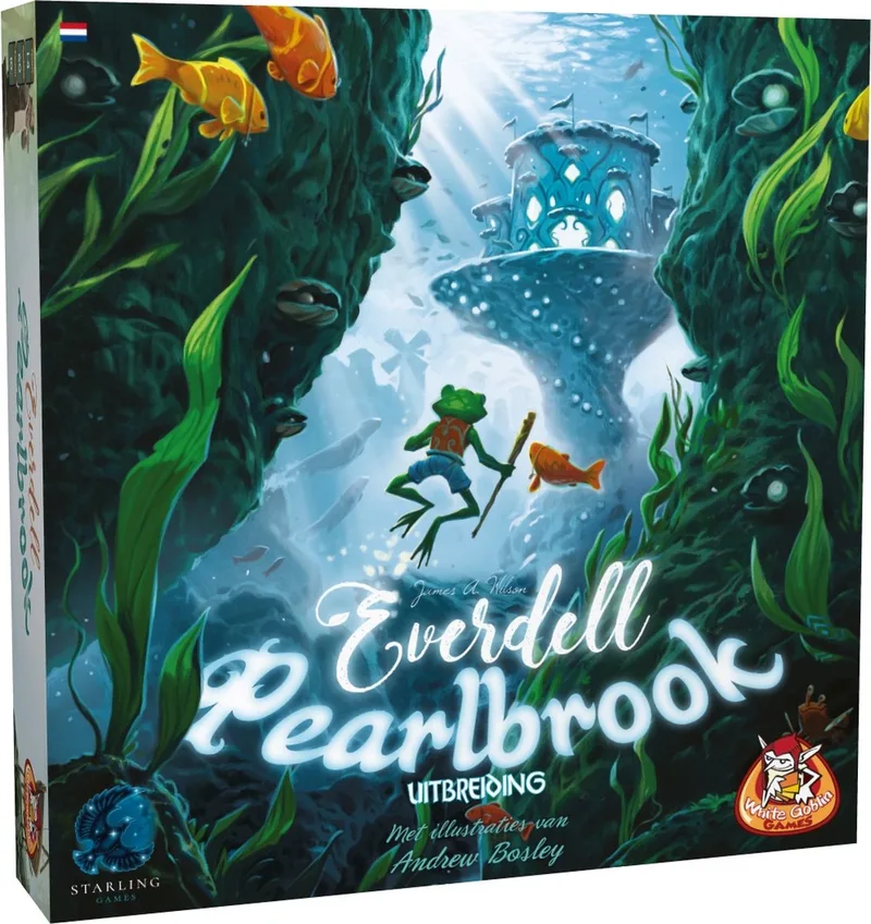 Everdell: Pearlbrook - familiespel - 1 tot 4 spelers - 60 minuten - Vanaf 10 jaar från White Goblin Games – kartong