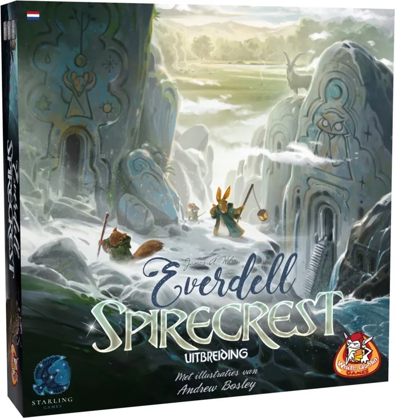 Everdell: Spirecrest - familiespel - 1 tot 4 spelers - 90 minuten - Vanaf 10 jaar från White Goblin Games – kartong