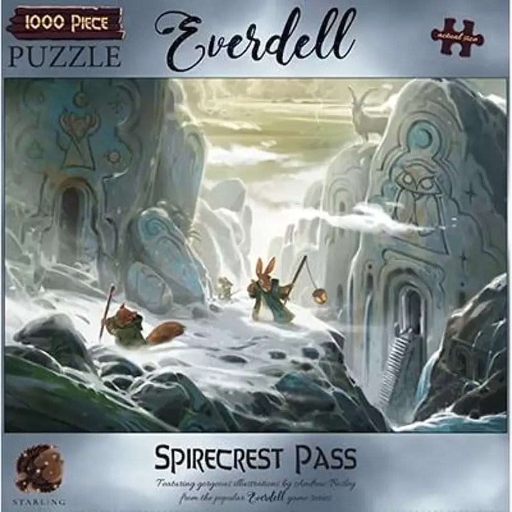 Everdell: Spirecrest Pass (1000 Stukjes) van White Goblin Games – doos