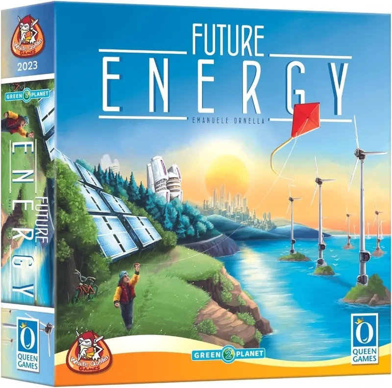 Future Energy - familiespel - 2 tot 4 spelers - 60 minuten - Vanaf 8 jaar from White Goblin Games – box