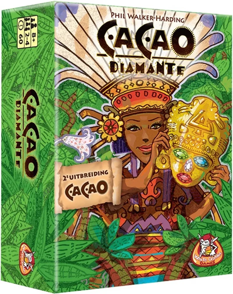 Gezelschapsspel Cacao 2e Uitbreiding: Diamante from White Goblin Games – box