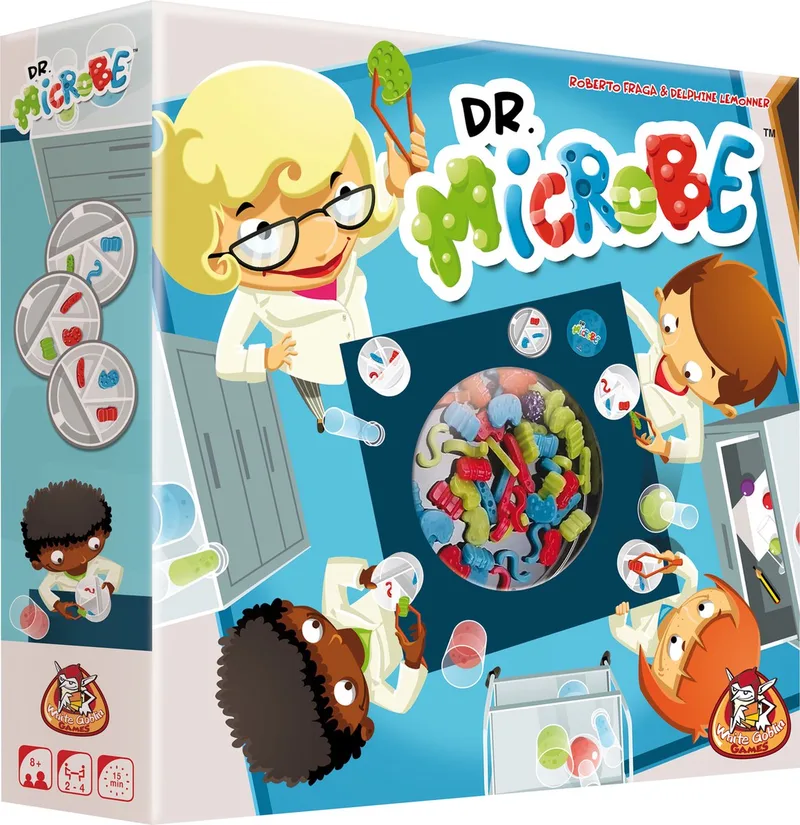 Gezelschapsspel Dr. Microbe from White Goblin Games – box
