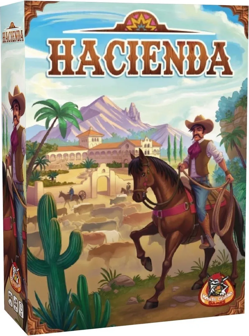 Gezelschapsspel Hacienda (nl) de White Goblin Games – boîte