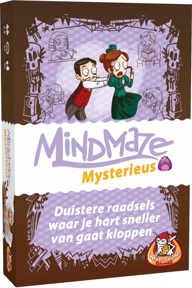 Gezelschapsspel Mindmaze: Mysterieus (nl) from White Goblin Games – box