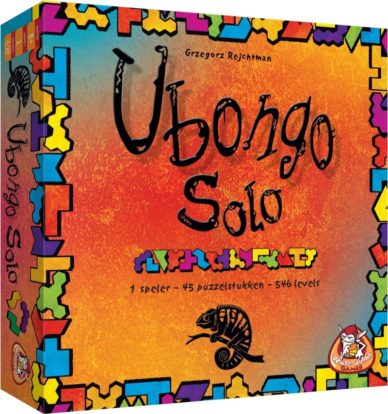 Gezelschapsspel Ubongo- Solo (nl) from White Goblin Games – box
