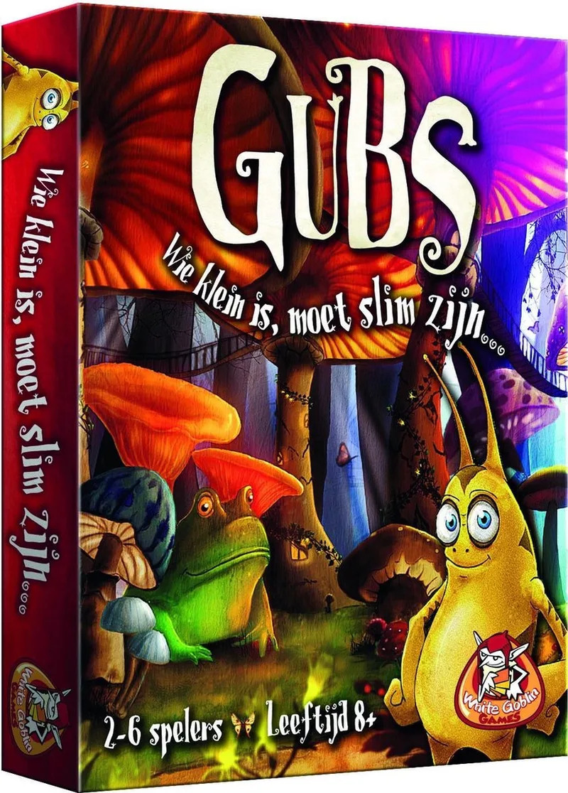 Gubs - Kaartspel - 2 tot 6 spelers - Grappig monster kaartspel - ideaal voor gezin en vakantie - Vanaf 10 jaar de White Goblin Games – boîte