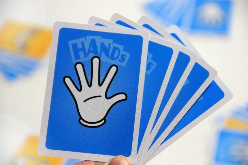 Hands Kaartspel from White Goblin Games – box