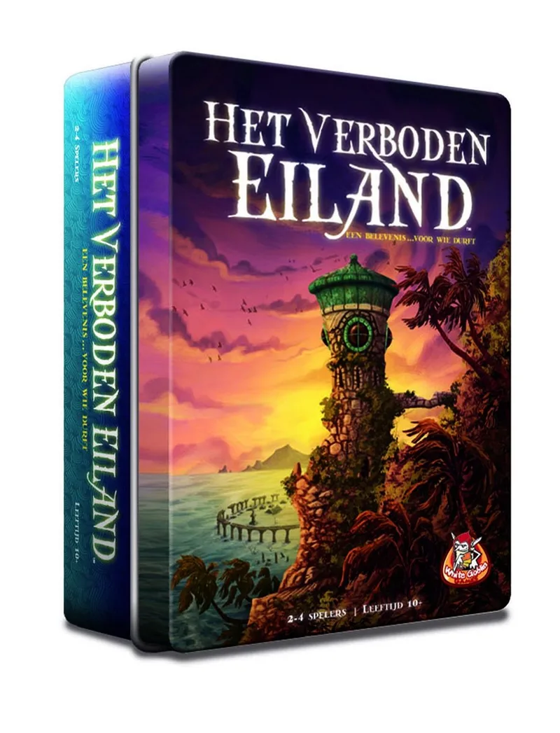 Het Verboden Eiland - Coöperatief spel - 2 tot 4 spelers - Vanaf 10 jaar - Samenwerken en Strategie - 30 minuten von White Goblin Games – Schachtel