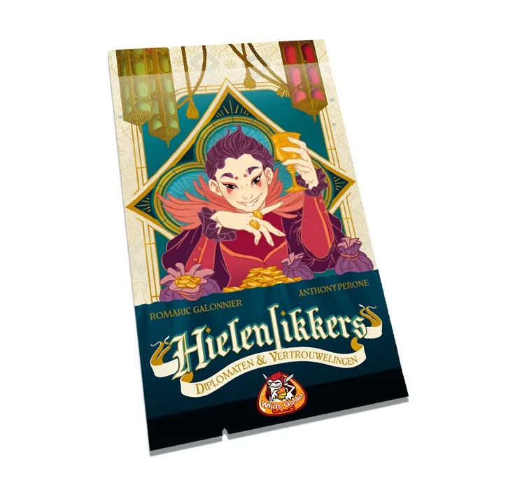 Hielenlikkers: Diplomaten & Vertrouwelingen van White Goblin Games – doos
