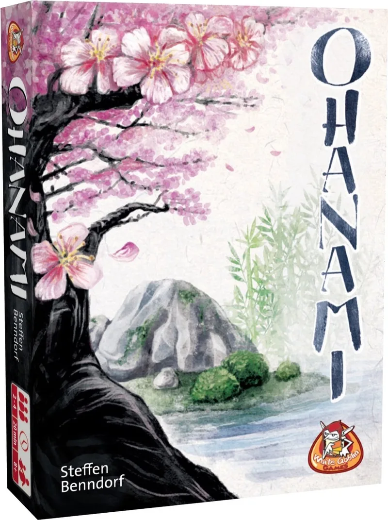 Kaartspel Ohanami fra White Goblin Games – æske